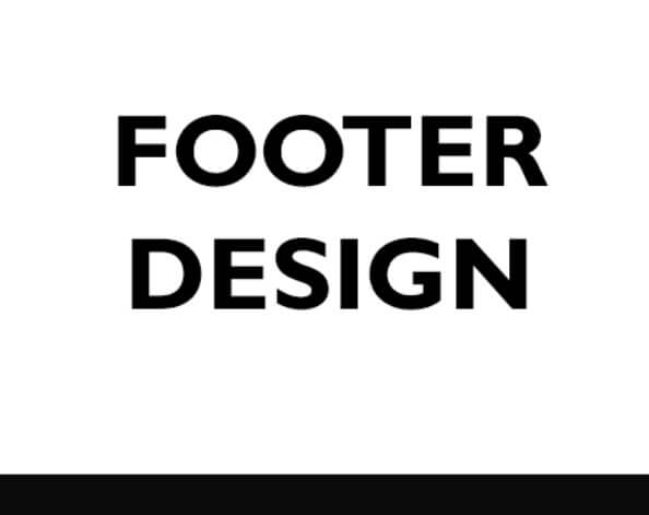 Website Footer Design